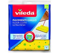 Vileda Microfibre Floor Cloth Set of 2 Yellow
