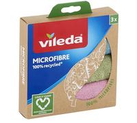 Vileda Microfiber 100% Recycled Cloth 3 pcs