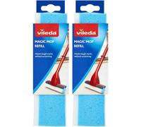 Vileda New Magic 3 Action Mop Sponge Heads Refill - 2 Pack