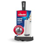 Vileda pos-37071 Kitchen roll Holder, Plastic, Dark Grey, red