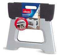 Vileda pos-37092 Step Stool, Plastic, Light Grey, Black