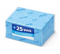 Vileda Professional, Microfibre cloth Breazy, Blue, 25 pcs, Novolon Tech