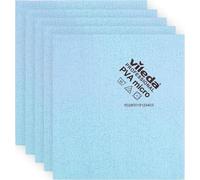 vileda PVA Micro Cloth, Blue, Pack of 5