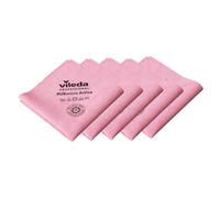 Vileda Professional Premium Microfibre Cleaning Cloths, PURmicro Active, Bathroom Glass Cloths, Streak-Free Multipurpose Cloths, Chemical-Free Power,