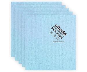 Vileda Professional PVA Blue Microfibre Cloth (5 PACK) Cleaning Tool FREE DEL