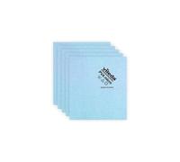Vileda Professional PVA Microfiber cloth All Purpose cleaning Shammy Synthetic chamois Towel Smooth & Absorbent Materials 5 Pack Blue