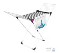 Vileda Soft Care Drying Rack In Steel 56X196X117 H Cm