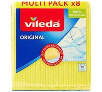 Vileda sponge cloth - very high suction power - 8-pack (assorted colors)