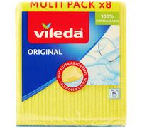 Vileda sponge cloth - very high suction power - 8-pack (assorted colors)
