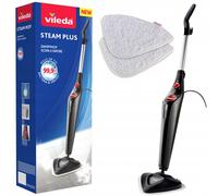 Vileda Steam Mop Plus 3.0 NEW DESIGN Kills 99.9% Bacteria Carpet Floor Tiles UK