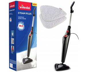 Vileda Steam Mop Plus 3.0 NEW DESIGN Kills 99.9% Bacteria Carpet Floor Tiles UK