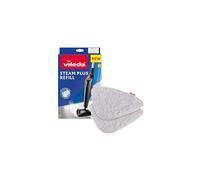 Vileda Steam Mop Refill Pads, Pack of 2, White