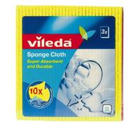 Vileda Super Absorbent Sponge Cloth, Pack of 3
