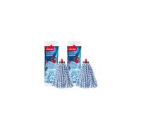 Vileda Supermocio Micro and Cotton Mop Refill, White, 18 x 10 x 37 cm, Pack of 2