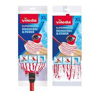 Vileda SuperMocio Microfibre and Power Mop with Extra Refill