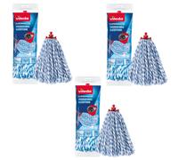 Vileda Supermocio Microfibre & Cotton Refill (Pack Of 3)