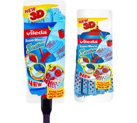 Vileda Supermocio Microfibre Plus Mop With Free Refill