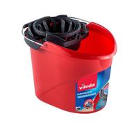 Vileda SuperMocio Mop Bucket and Torsion Wringer Red