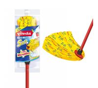 Vileda SuperMocio Stripe Mop Floor Cleaning +30% Microfibre Viscose Absorbent UK