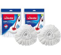 Vileda Turbo Spin Mop Refill, Pack of 2 Head Replacements, Fits...