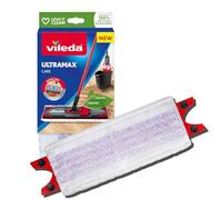 Vileda Ultramax Care Refill, Pack of 1, for Delicate Floors, 100% Recycled Microfibre, Gentle Cleaning of Parquet Floors