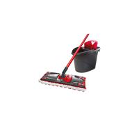 Vileda Ultramax Complete Mop and Bucket Set, Black/Red