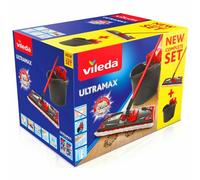 Vileda UltraMax Flat Mop With Bucket Complete Set System PLUS EXTRA REFILL