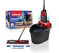 Vileda ULTRAMAX XL Universal Complete Set, microfibre, red Black