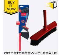 Vileda Universal Broom With Handle Multi-Purpose Cleaning For Home & Garden