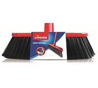 Vileda universal brush refill head red black multi surface sweeping replacement