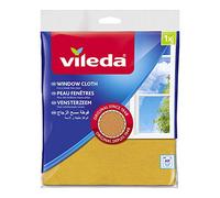 Vileda Window & Glass Cleaning Cloth Streak Free Shine Cleaning 30% Microfibre