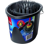 Vileda Wring & Go Patented Bucket for Easier Draining, Grey, 48 x 29 x 39 cm