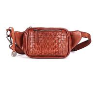 Vilenca Holland Stylish Real Leather Waist Bag Elegant Style Travel Pouch With Dust Bag, Cognac, 20 x 13 x 6, Fit