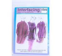 Vilene Iron-on Superlight Interfacing: 90 x 50cm: White