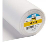 Vilene G770 Bi Elastic Stretch Iron On Fusible Woven Interfacing Interlining White - per metre