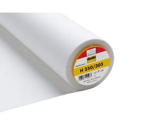 Vilene Iron-On Interlining Standard Firm - 90cm (White) - Per metre H 250/305