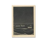 VILFO Famous M.C. Escher Poster And Prints PHOSPHORESCENT SEA Wall Art M.C. Escherc Painting Canvas For Home Wall Art Decor Picture 40x60cm No Frame