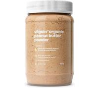 Vilgain 100% Organic Peanut Butter Powder 450g | Sugar-Free with 2x Fewer Calories | Ideal for Smoothies & Porridge | Rich in Protein & Fiber | 46 kcal per Serving