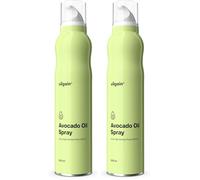Vilgain Avocado Oil Spray 200ml | 100% Pure Cold Pressed Avocado Oil | High Smoke Point Cooking Spray | Non-Aerosol & Preservative Free | Keto & Paleo Friendly (Pack of 2)
