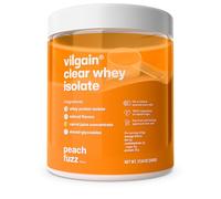 Vilgain Clear Whey Isolate Peach Fuzz 500g Refreshing Protein Lemonade with 84% Protein | Naturally Sweetened with Stevia