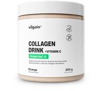 Vilgain Collagen Beauty Support Drink + Vitamin C Orange Flavour - 200g
