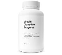 Vilgain Digestive enzymes - 7 enzymes from Plant Sources, Support The Digestion of Lactose, Protein and carbohydrates, Improves Nutrient utilisation