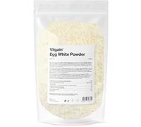 Vilgain Dried Egg Whites Powder - High Protein, Zero Fat Sugar Cholesterol - for Baking, Smoothies, Cooking - 500g, Pasteurised, Unflavoured - Keto & Gluten Free, Paleo Friendly - Egg White Protein