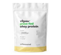 Vilgain Grass-Fed Whey Protein Powder Unflavoured 1000g | 23g Protein per Serving | British Sourced | No Artificial Sweeteners