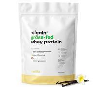 Vilgain Grass-Fed Whey Protein Powder Vanilla 1000g | 22.8g Protein per Serving | British Sourced | Naturally Sweetened with Stevia
