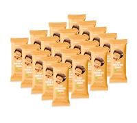 Vilgain Plant Protein Mini Cookies, Pack of 12, 22% Vegetable Protein, Vegan, GMO-Free, Super Soft Texture & Chocolate Coating, 12 x 50 g Multipack (Peanuts with Salt Caramel)