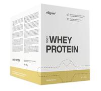 Vilgain Whey Protein Vanilla 10x30g | 23g Protein per Serving | Ultrafiltered CFM Whey Concentrate | High BCAA & Protein Content | Sweetened with Stevia