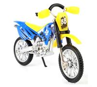 Vilgftyiet 1:36 Motocross Motorcycle Diecast Model - for mini Finger Toy with Moving Wheels for Kids & Collectors - Plastic Racing Bike Decoration 13cm