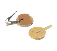 Vilgftyiet 1 Pair Semi-Metallic Disc Brake Pads for SRAM BB5, Resin and Metal Material for Smooth Braking, Lightweight 17g, Compatible with MTB for Bicycle for Daily and Mountain Riding