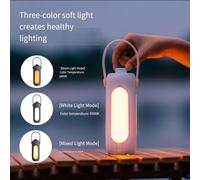 Vilgftyiet 10000mAh Outdoor Camping Light Expandable LED Panel with USB Charging Multi Tone for Lighting Portable Camps Light for Outdoor Adventures(White 10000mA)